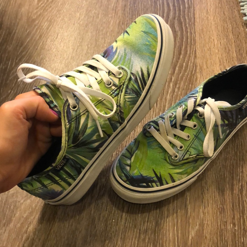 Palm Tree Vans